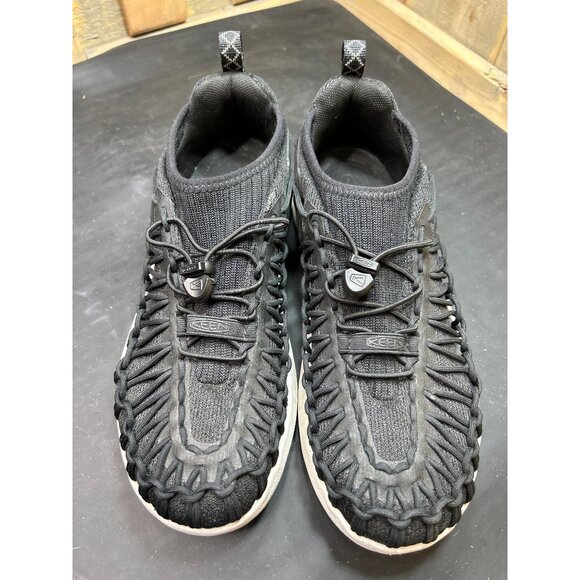 Keen Womens UNEEK Black Sneaker Sandal Size 8 With Eco Anti-Odor Footbed - Picture 3 of 10